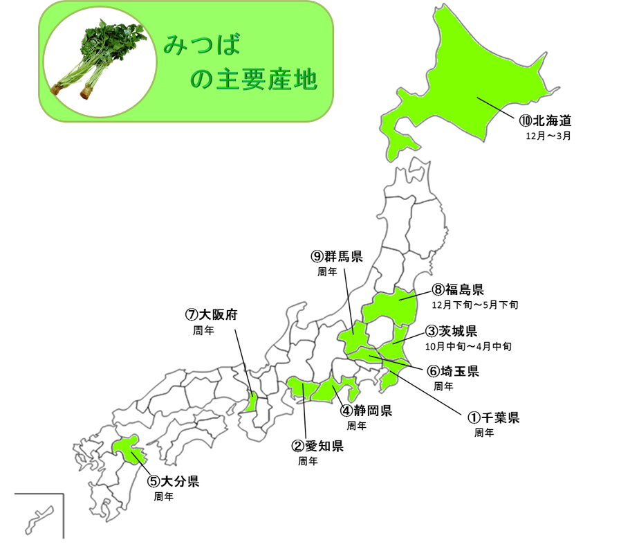 http://vegetan.alic.go.jp/ippan/18yasaimap/shuyousanti/mitsuba/image2.jpg